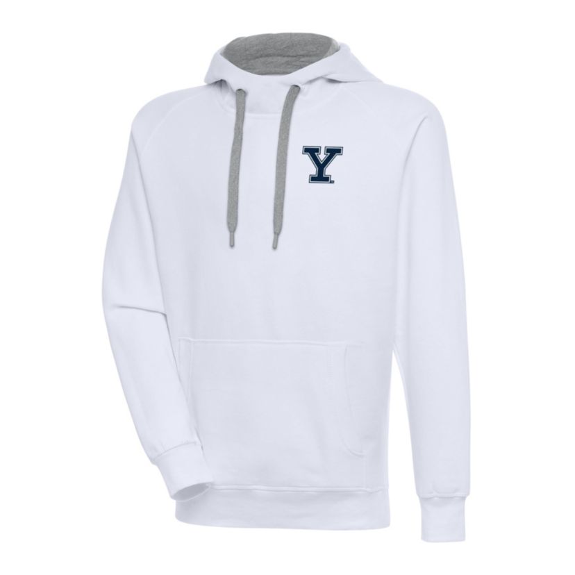 NCAA Yale University Mens Victory Pullover Hood