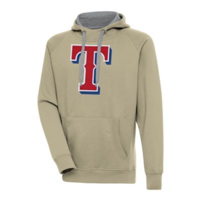 Antigua Men's MLB Texas Rangers Victory Pullover Hoodie