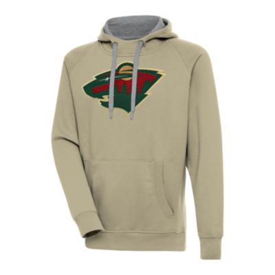 Antigua Men's NHL Minnesota Wild Victory Pullover Hoodie, Small