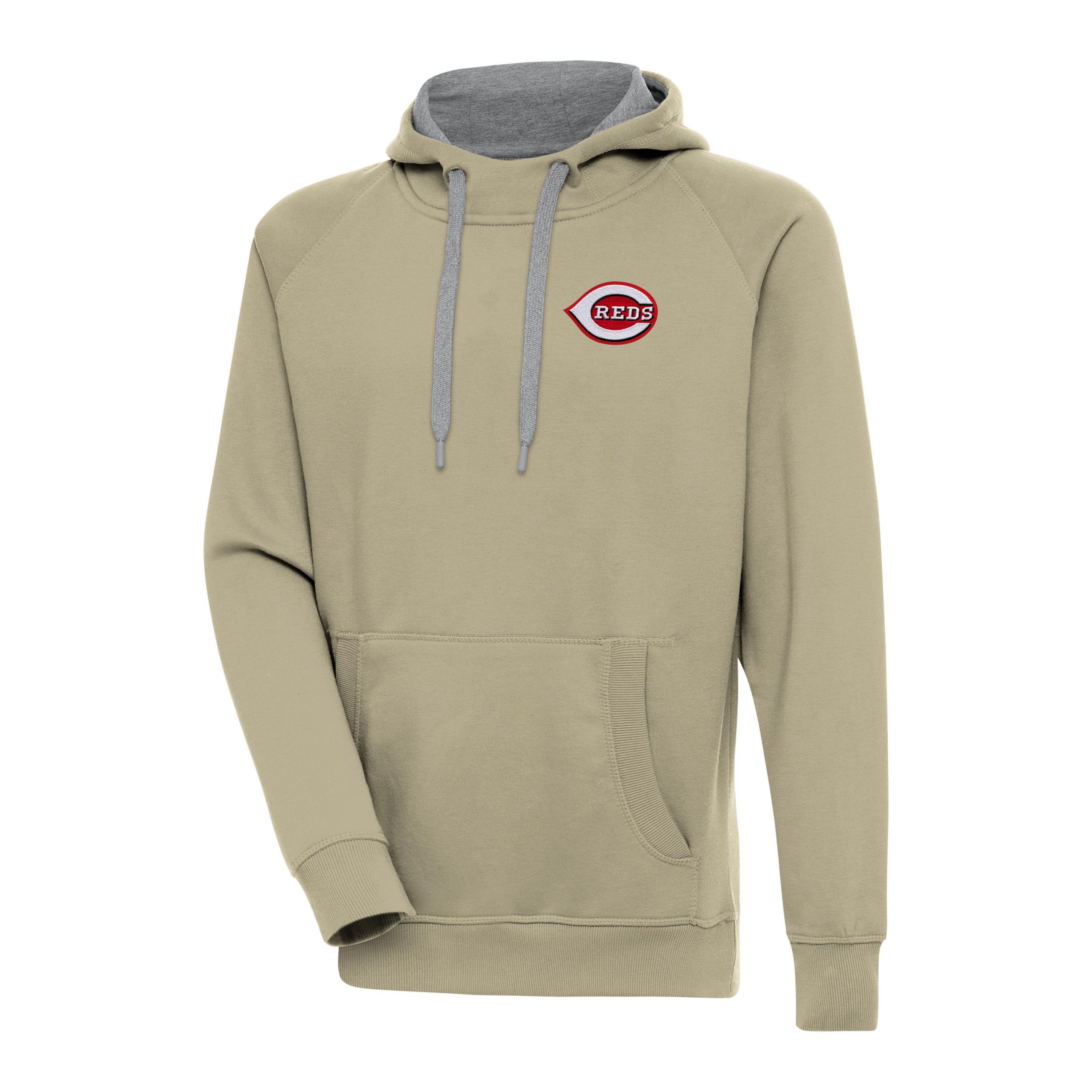 Antigua MLB Cincinnati Reds Mens Victory Pullover Hood