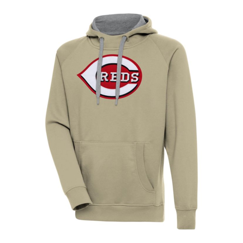 Antigua MLB Cincinnati Reds Mens Victory Pullover Hood