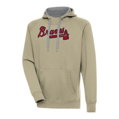 Antigua Men's MLB Atlanta Braves Victory Pullover Hoodie