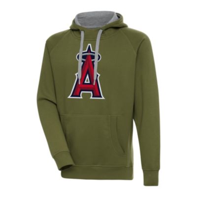 Antigua Men's MLB Los Angeles Angels Victory Pullover Hoodie