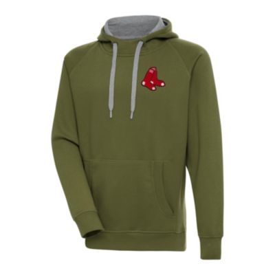 Antigua Men's Boston Red Sox MLB Boston Sox Victory Pullover Hoodie