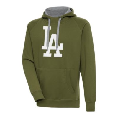 Antigua Men's MLB Los Angeles Dodgers Victory Pullover Hoodie