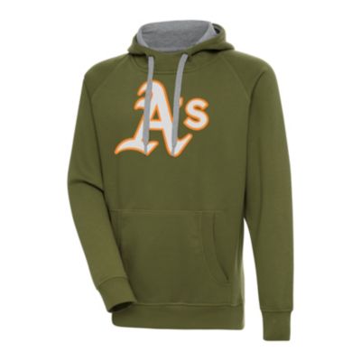 Antigua Men's Oakland Athletics MLB Athletics Victory Pullover Hoodie