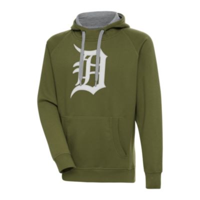 Antigua Men's MLB Detroit Tigers Victory Pullover Hoodie