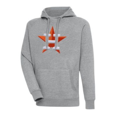 Antigua Men's MLB Houston Astros Victory Chenille Pullover Hoodie