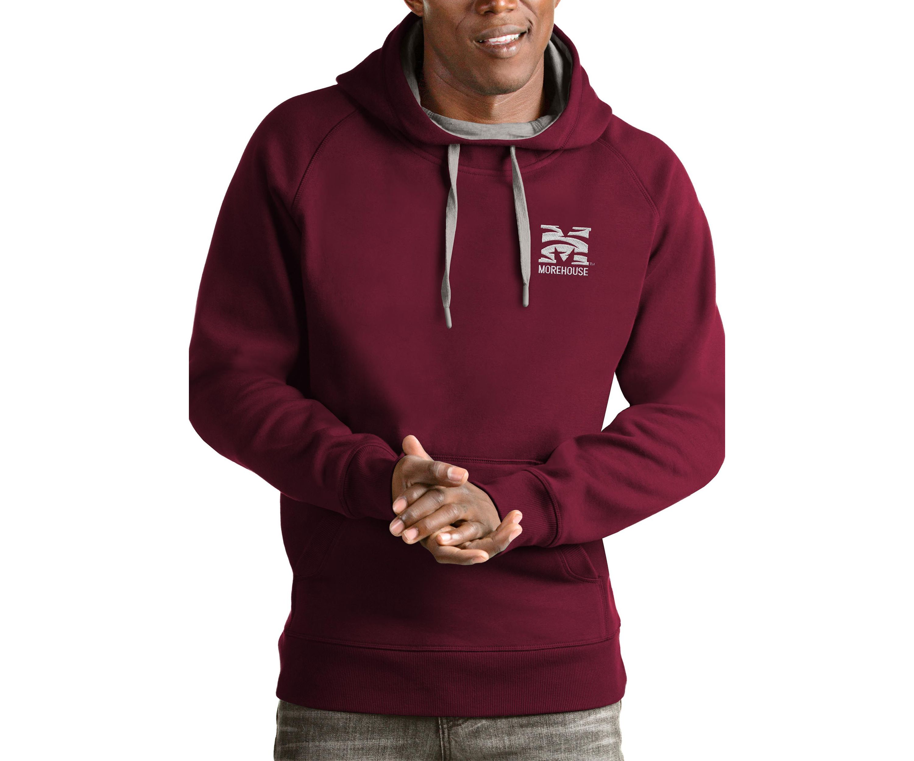 Morehouse Maroon Tigers NCAA Morehouse Tigers Victory Pullover Hoodie