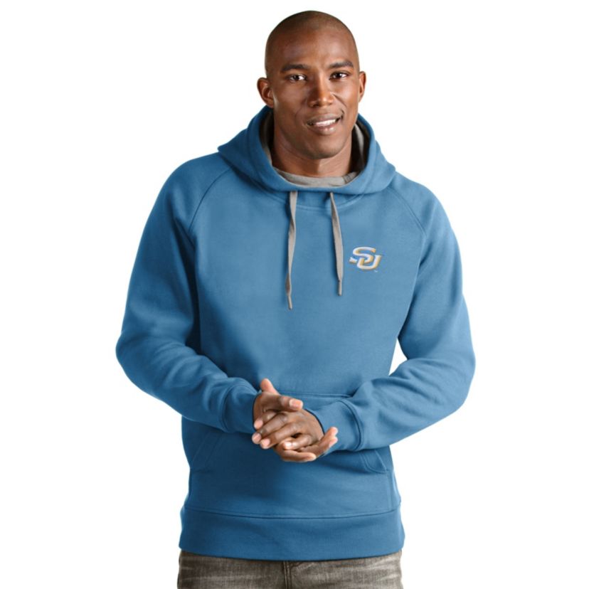 NCAA Light Southern University Jaguars Victory Pullover Hoodie