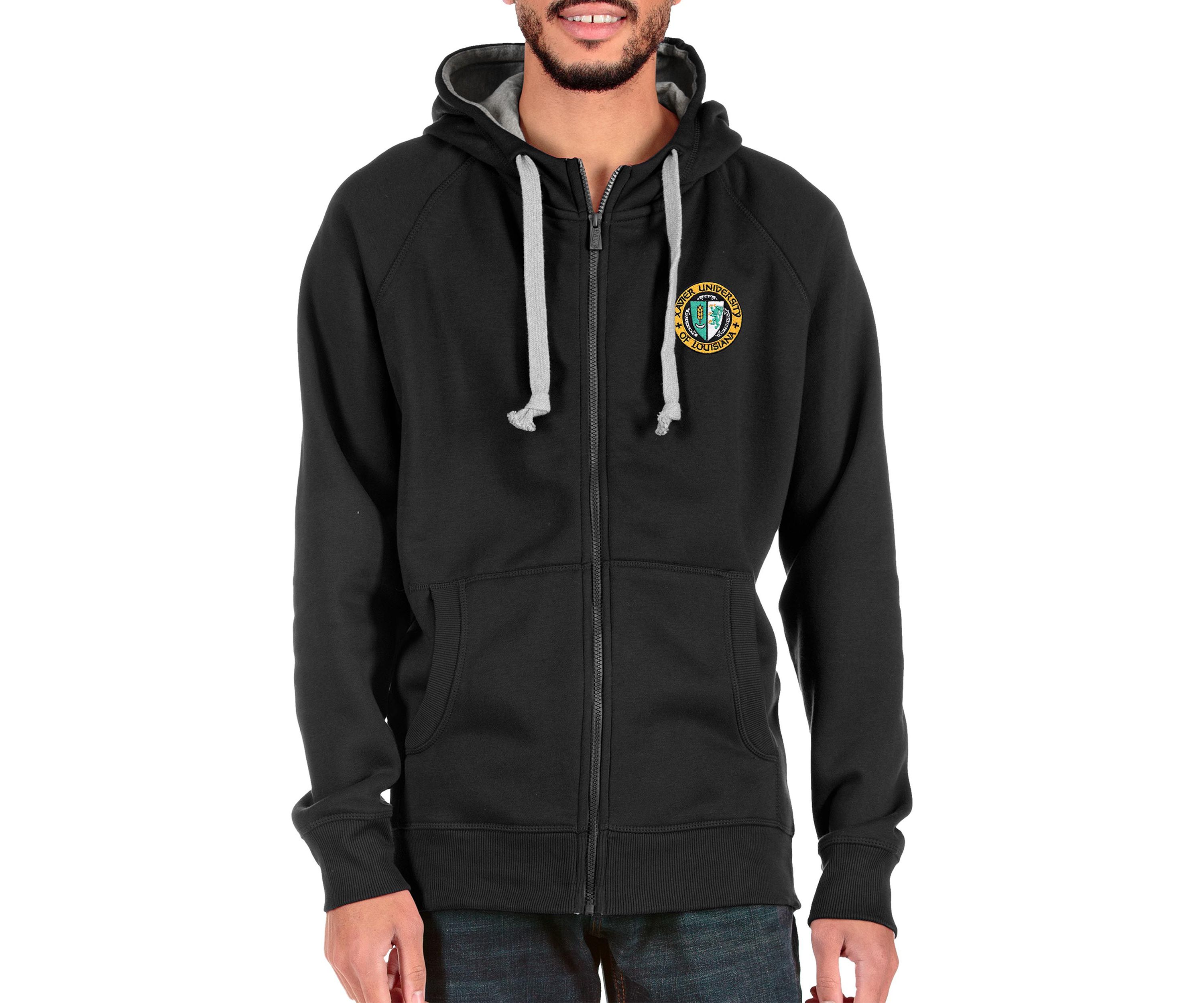 Xavier University of Louisiana Gold Rush NCAA XULA Victory Full-Zip Hoodie