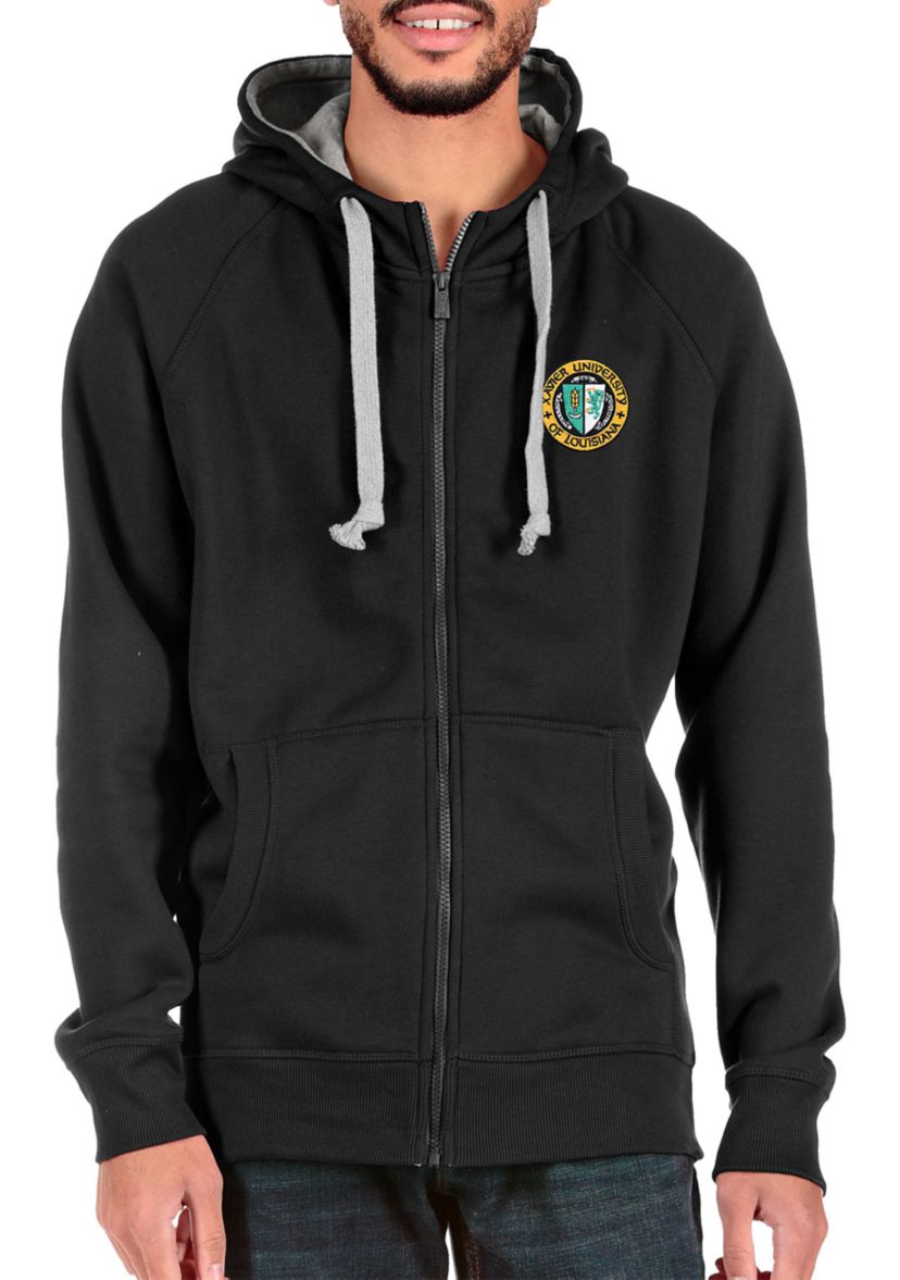 Xavier University of Louisiana Gold Rush NCAA XULA Victory Full-Zip Hoodie