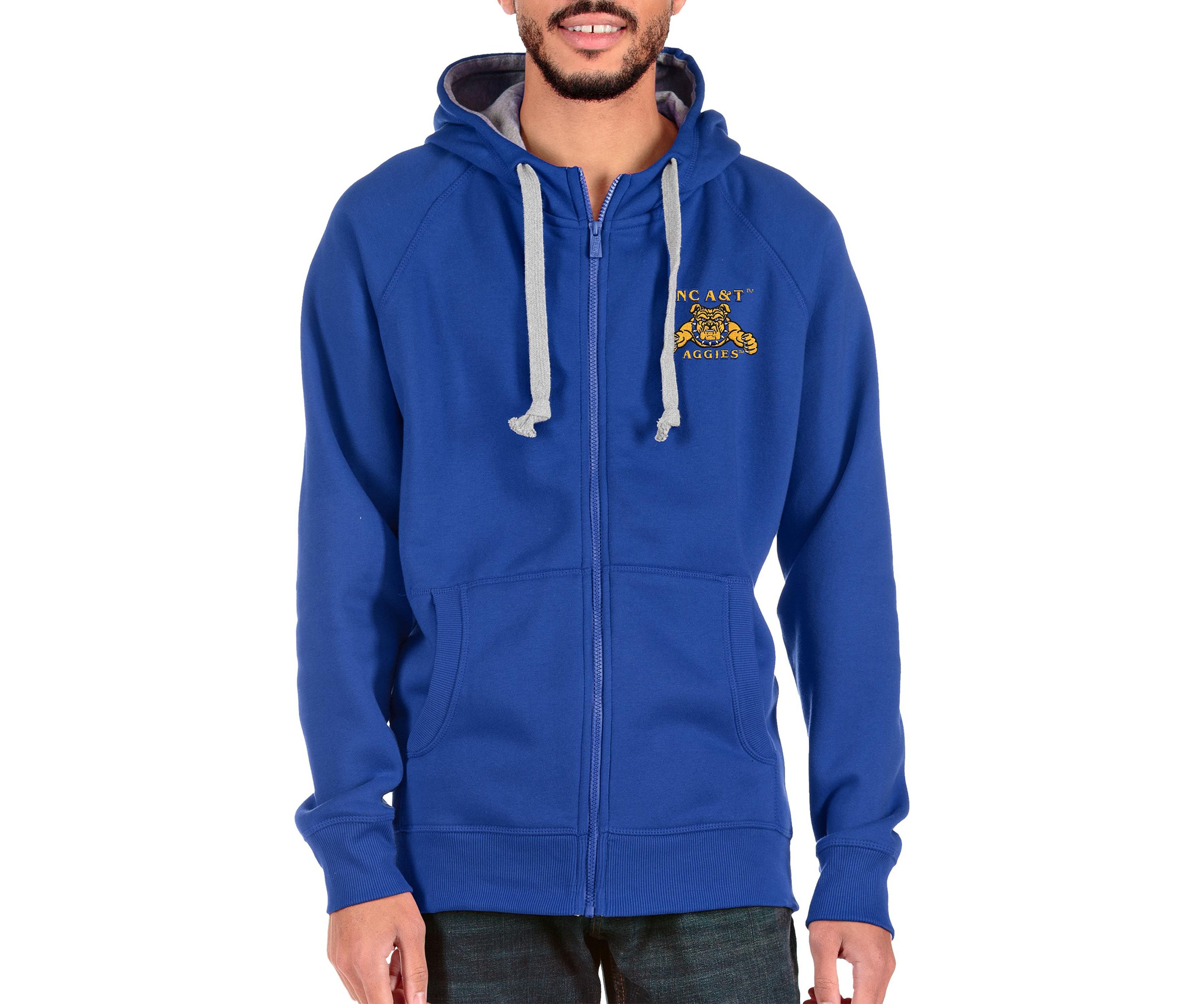 NC A&T Aggies NCAA North Carolina A&T Aggies Victory Full-Zip Hoodie
