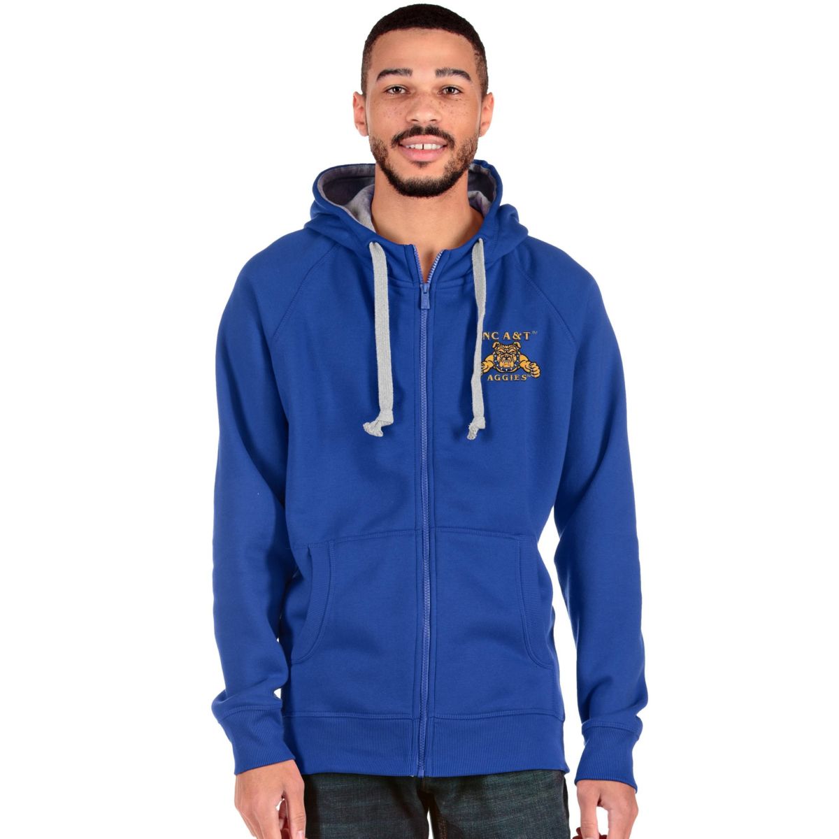 NC A&T Aggies NCAA North Carolina A&T Aggies Victory Full-Zip Hoodie