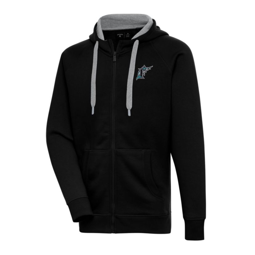 MLB Miami Marlins Mens Victory Full Zip Hood