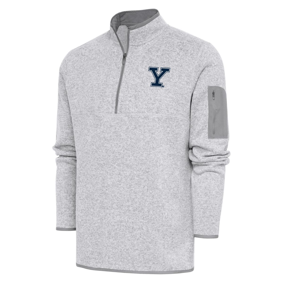 NCAA Yale University Mens Fortune 1/4 Zip Pullover