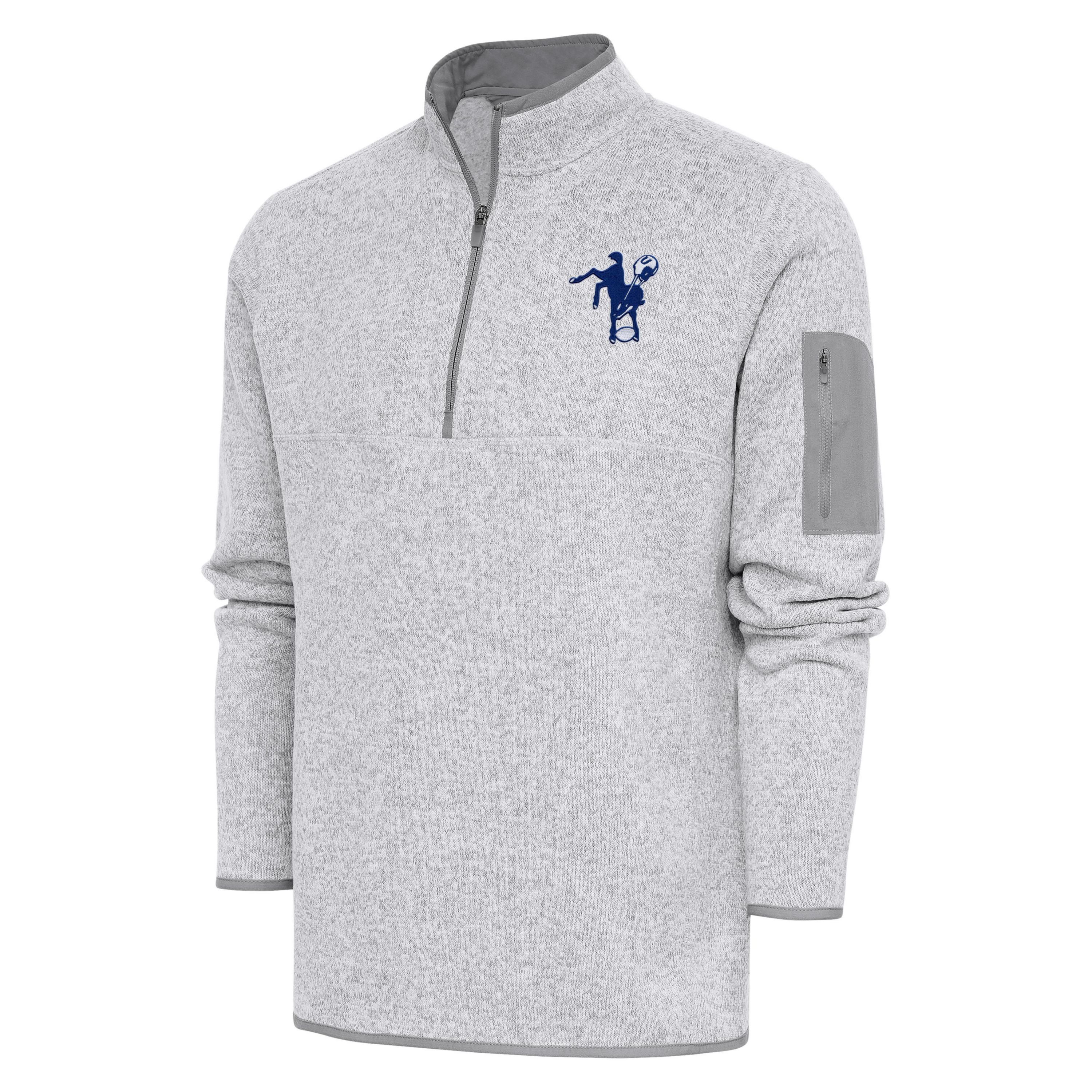 NFL Indianapolis Colts Mens Fortune 1/4 Zip Pullover