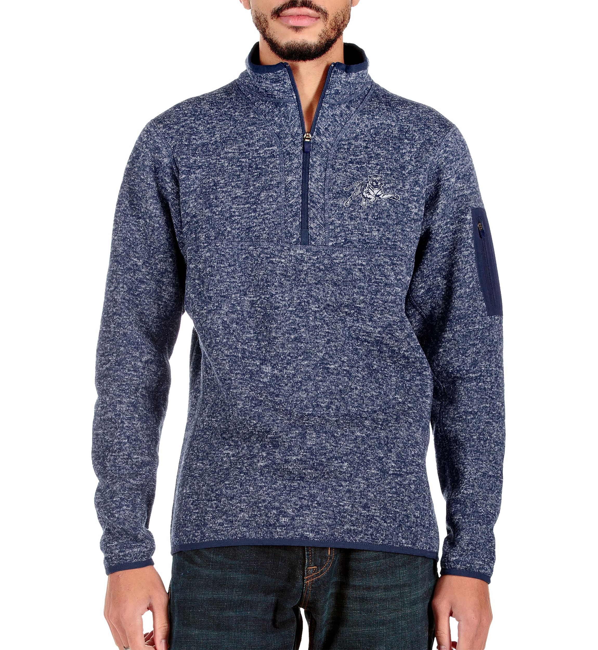 NCAA Jackson State Tigers Fortune Quarter-Zip Pullover Jacket