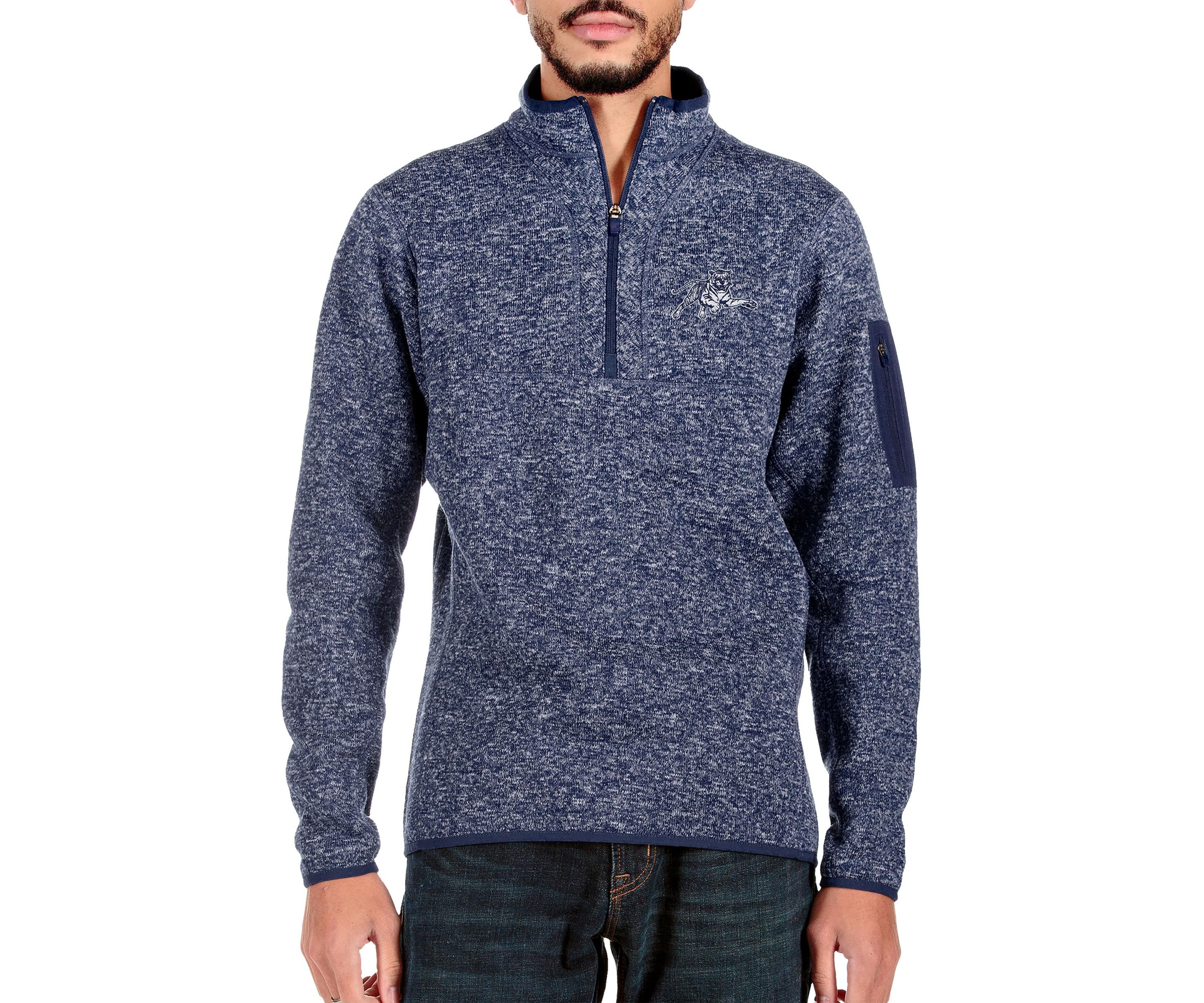 NCAA Jackson State Tigers Fortune Quarter-Zip Pullover Jacket