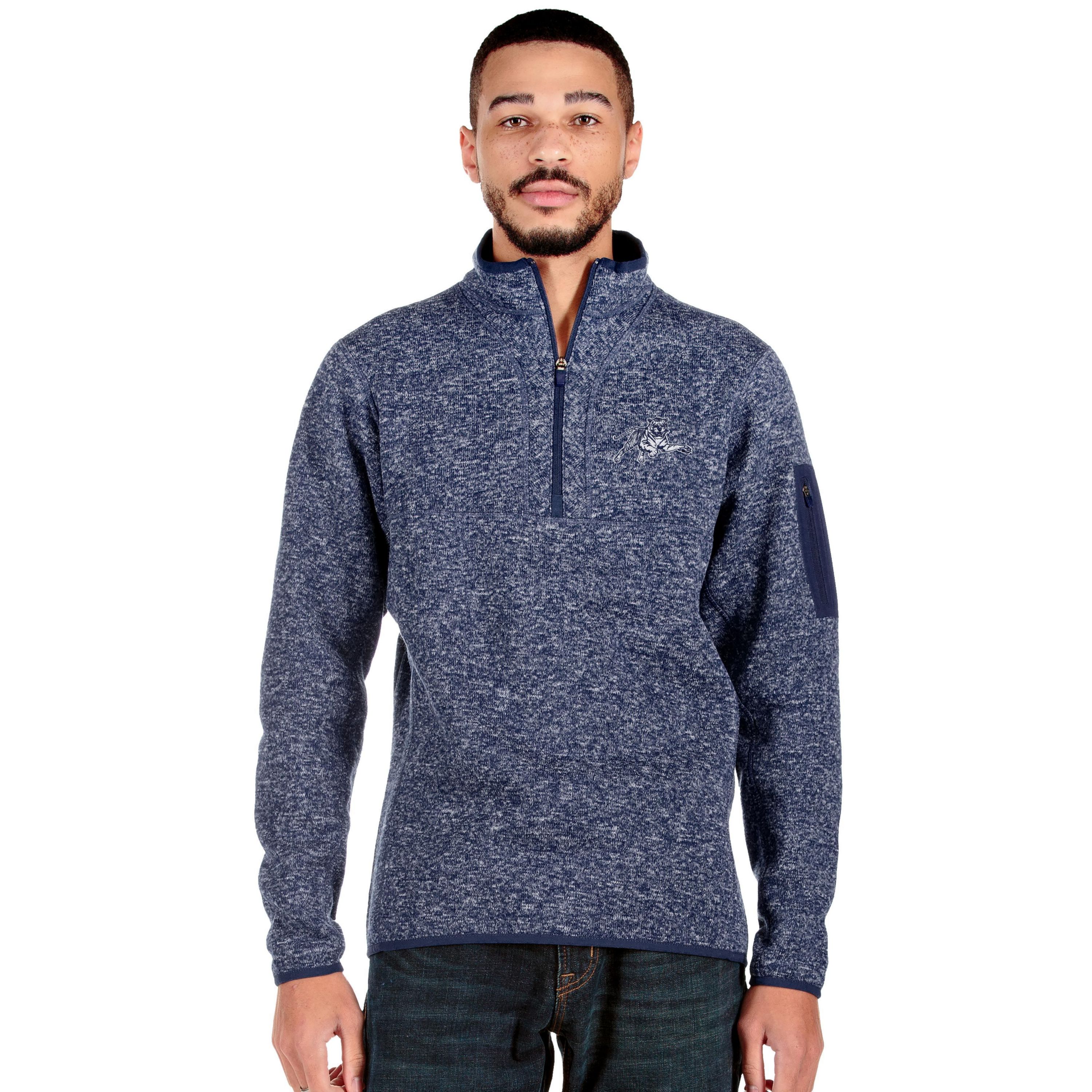 NCAA Jackson State Tigers Fortune Quarter-Zip Pullover Jacket