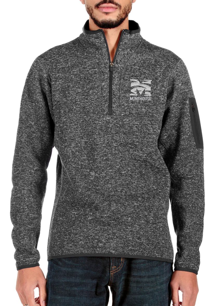 Morehouse Maroon Tigers NCAA Morehouse Tigers Fortune Quarter-Zip Pullover Jacket