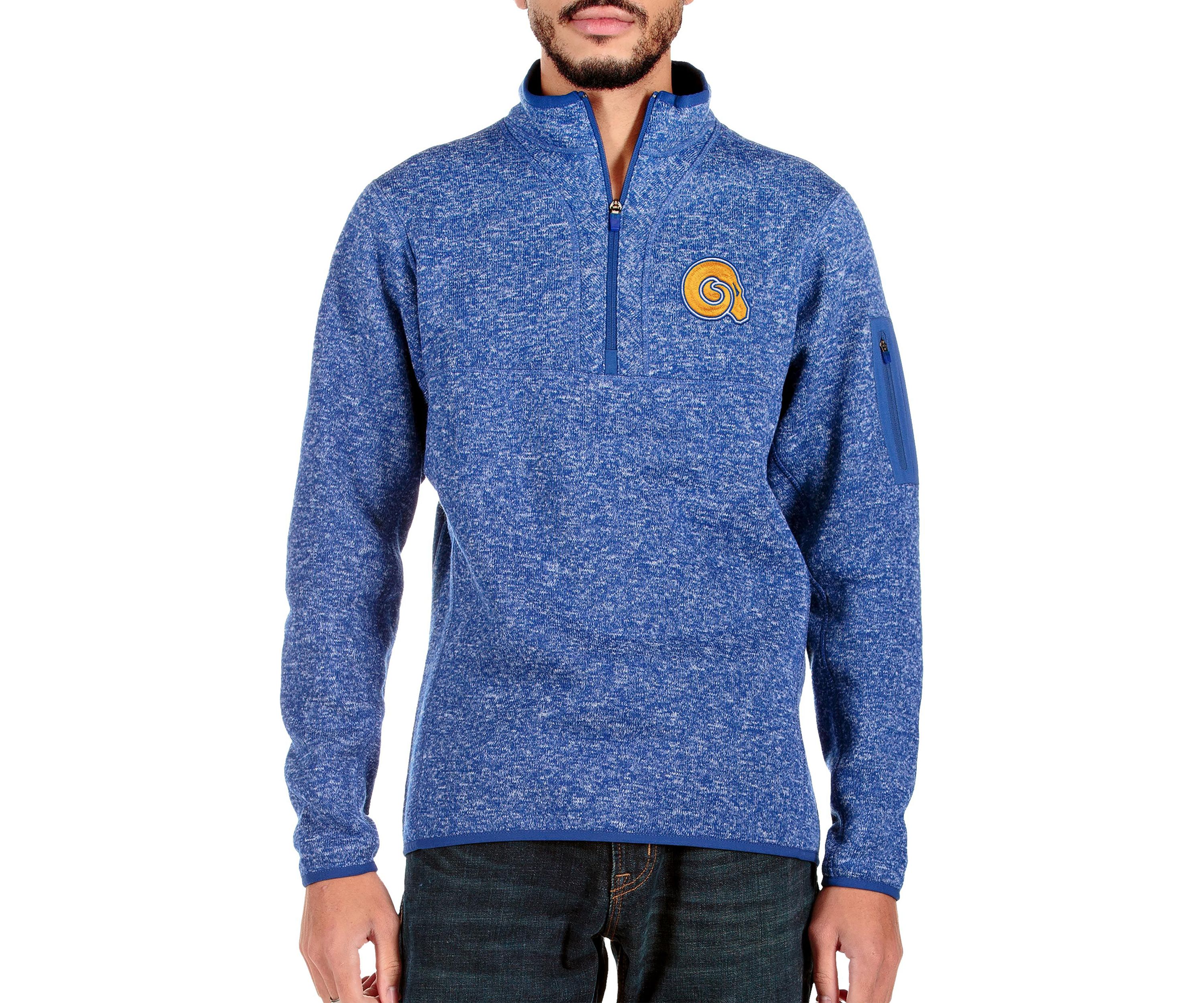 NCAA Albany State Golden Rams Fortune Quarter-Zip Pullover Jacket