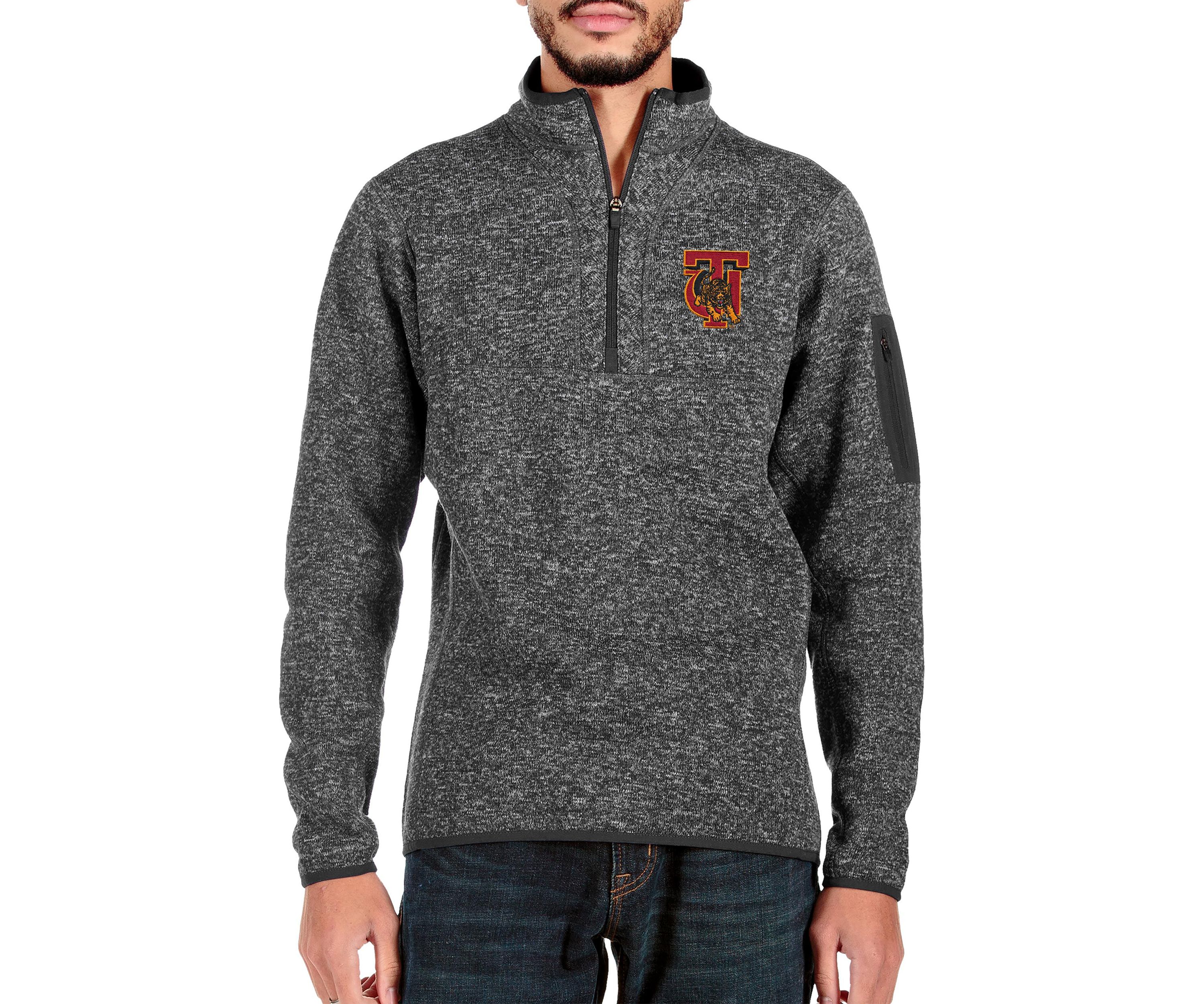 NCAA Tuskegee Golden Tigers Fortune Quarter-Zip Pullover Jacket