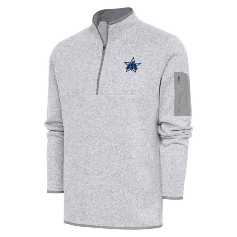 MLB Seattle Mariners Mens Fortune 1/4 Zip Pullover