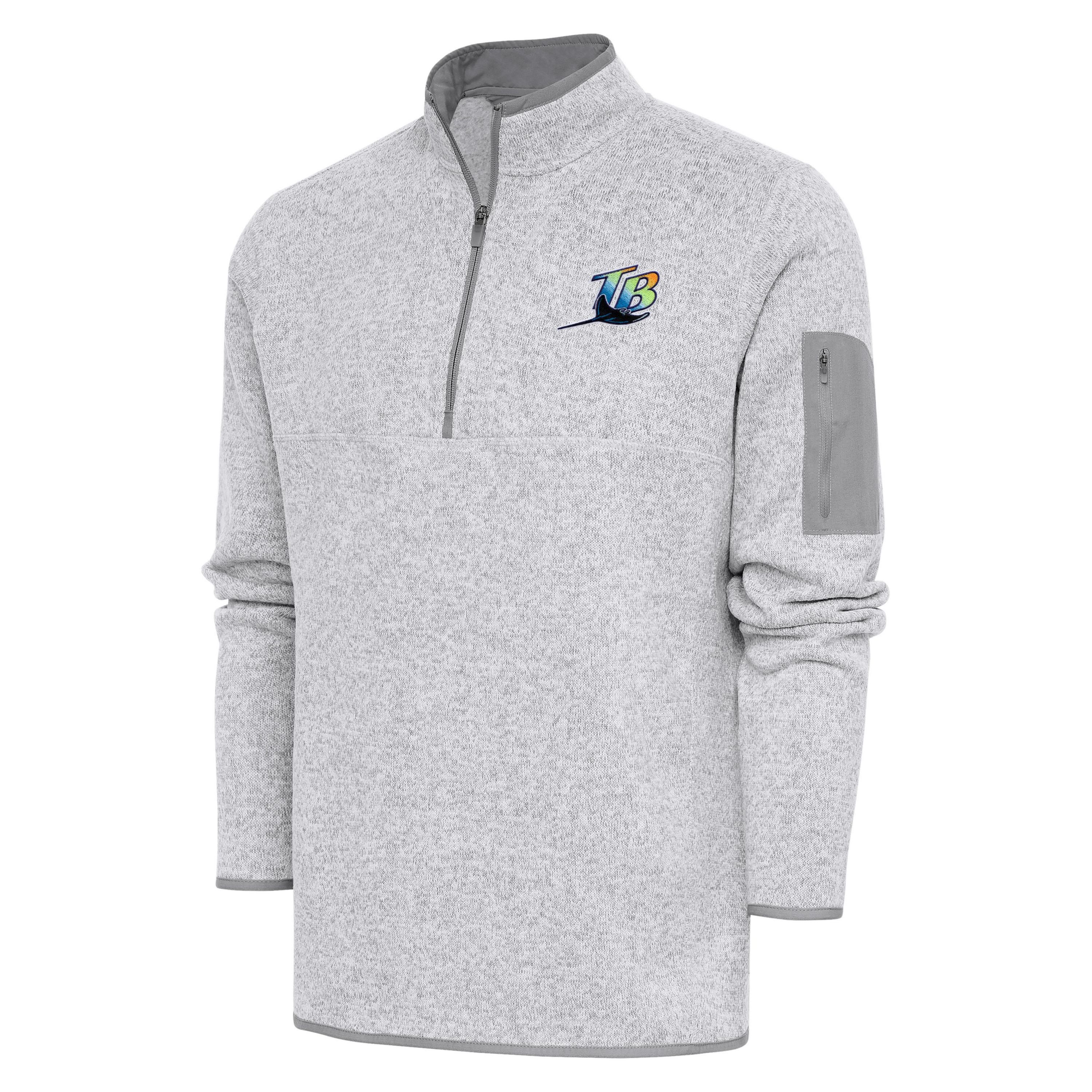 MLB Tampa Bay Rays Mens Fortune 1/4 Zip Pullover