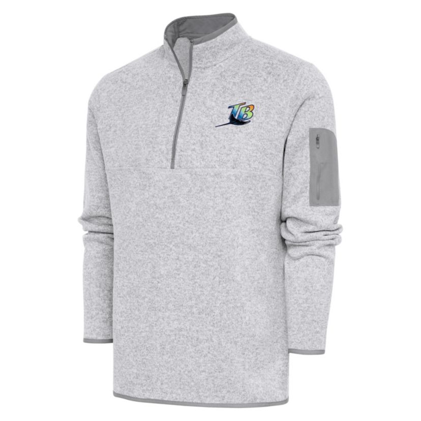 MLB Tampa Bay Rays Mens Fortune 1/4 Zip Pullover