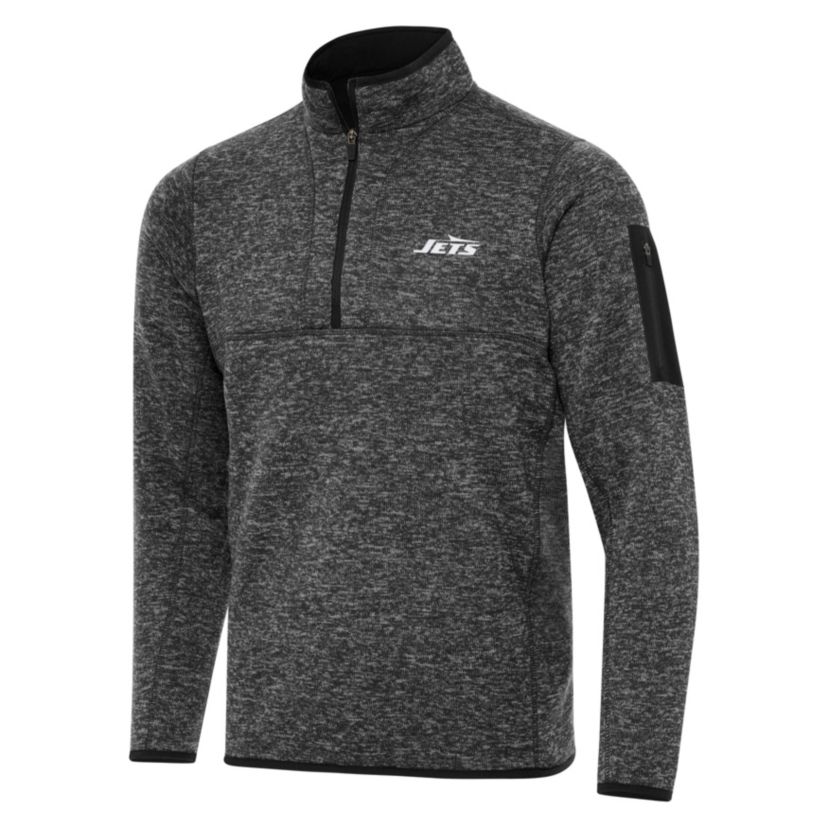 Antigua NFL New York Jets Mens Fortune 1/4 Zip Pullover