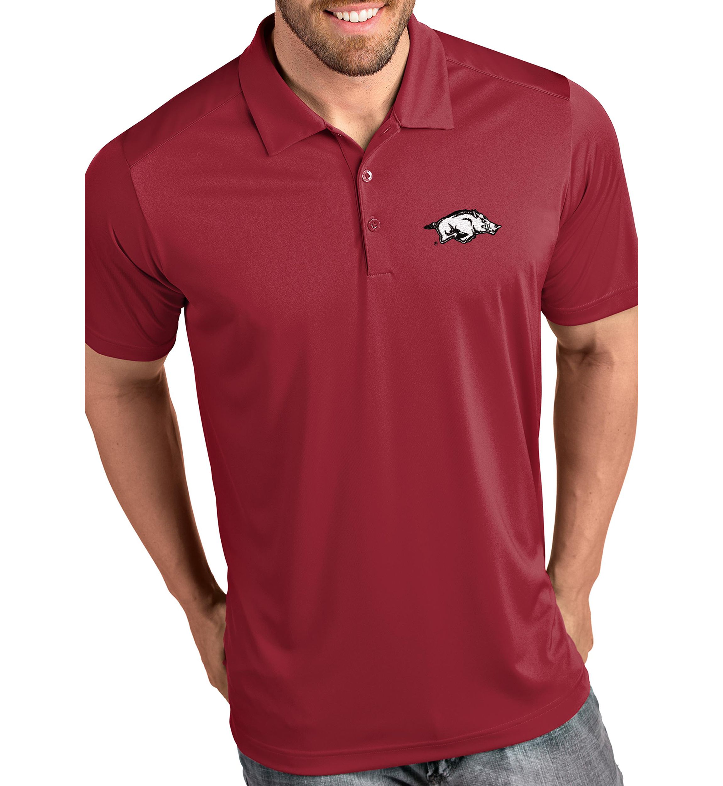 Arkansas Razorbacks Tribute Polo Shirt