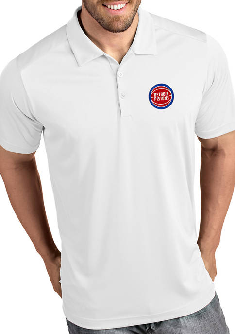 NBA Detroit Pistons Mens Tribute Polo Shirt 