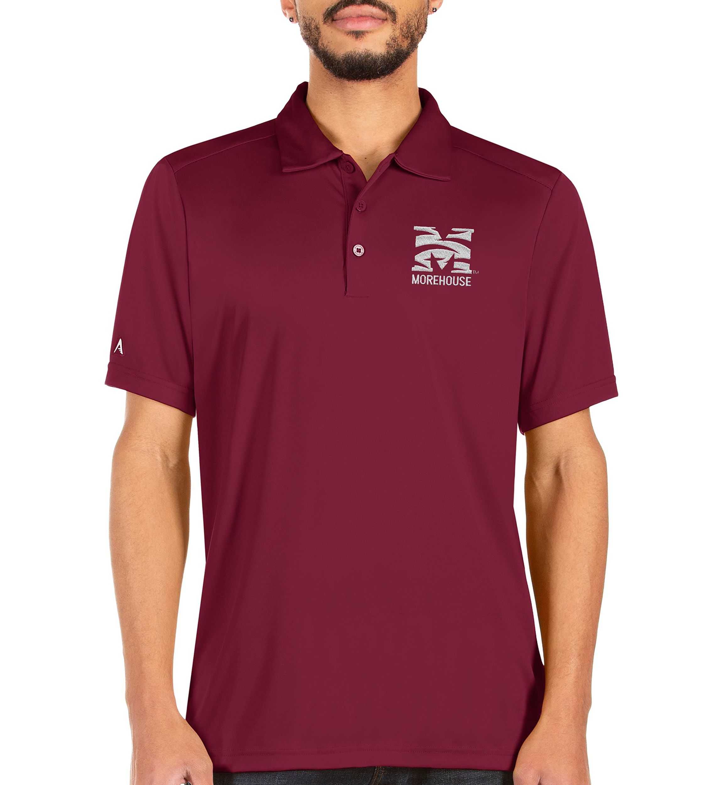 Morehouse Maroon Tigers NCAA Morehouse Tigers Tribute Polo