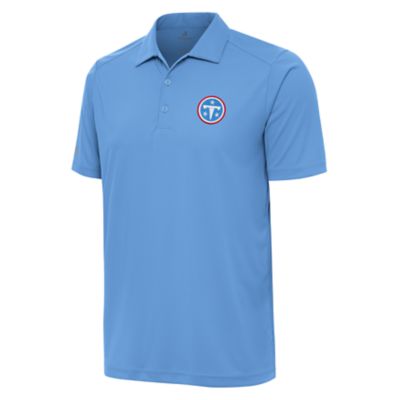 Antigua NFL Tennessee Titans Men's Tribute Polo, Blue, 3XL