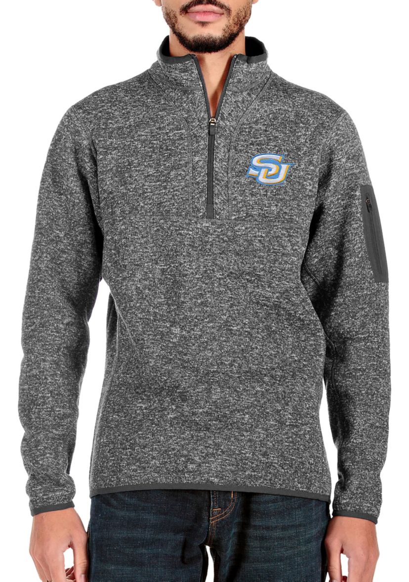 NCAA Southern University Jaguars Big & Tall Fortune Quarter-Zip Pullover Jacket