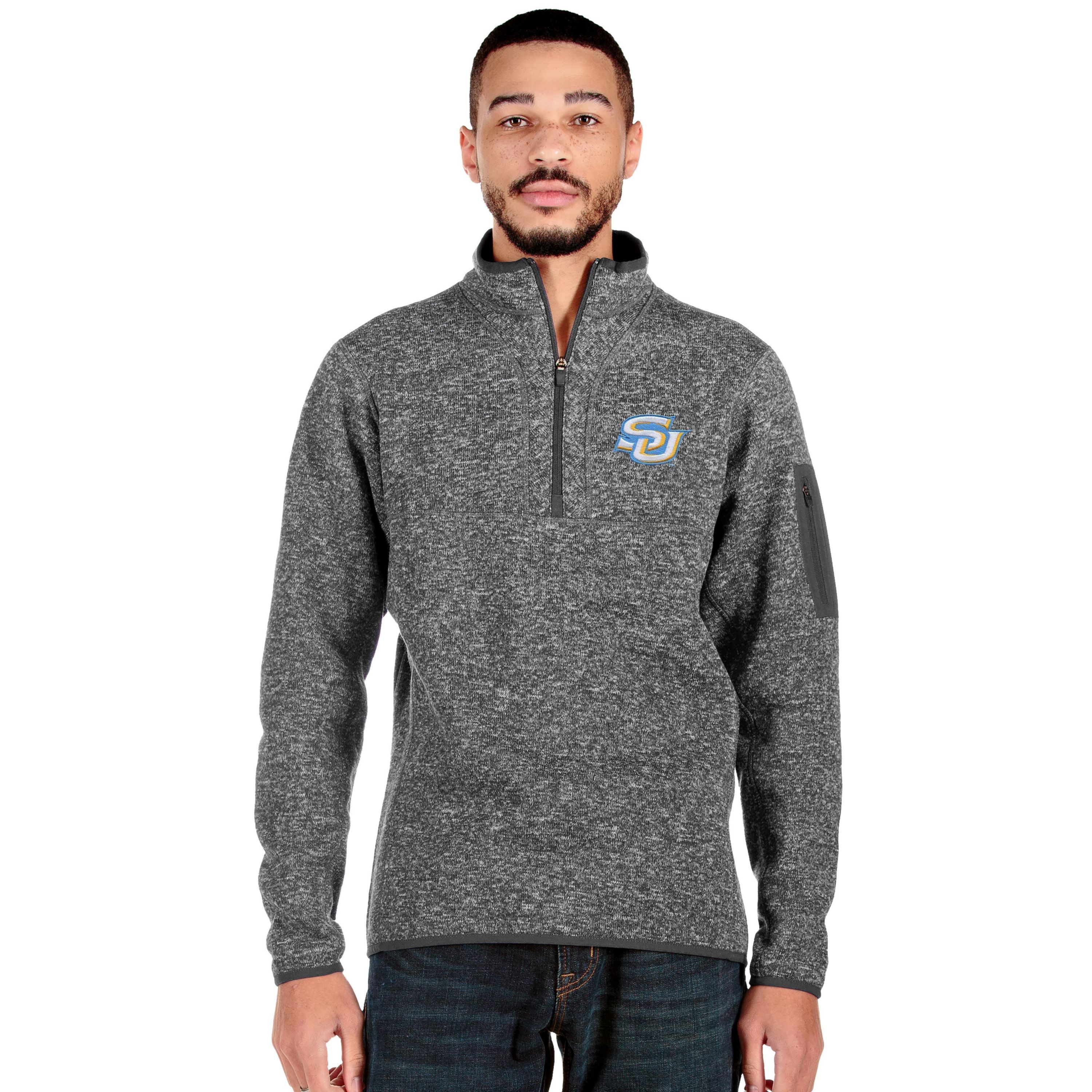 NCAA Southern University Jaguars Big & Tall Fortune Quarter-Zip Pullover Jacket