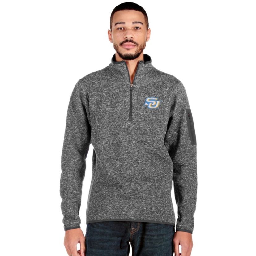 NCAA Southern University Jaguars Big & Tall Fortune Quarter-Zip Pullover Jacket