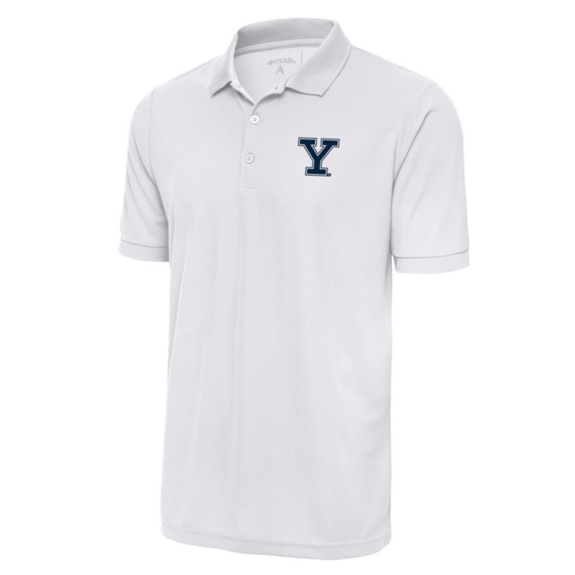 NCAA Yale University Mens Legacy Pique Polo