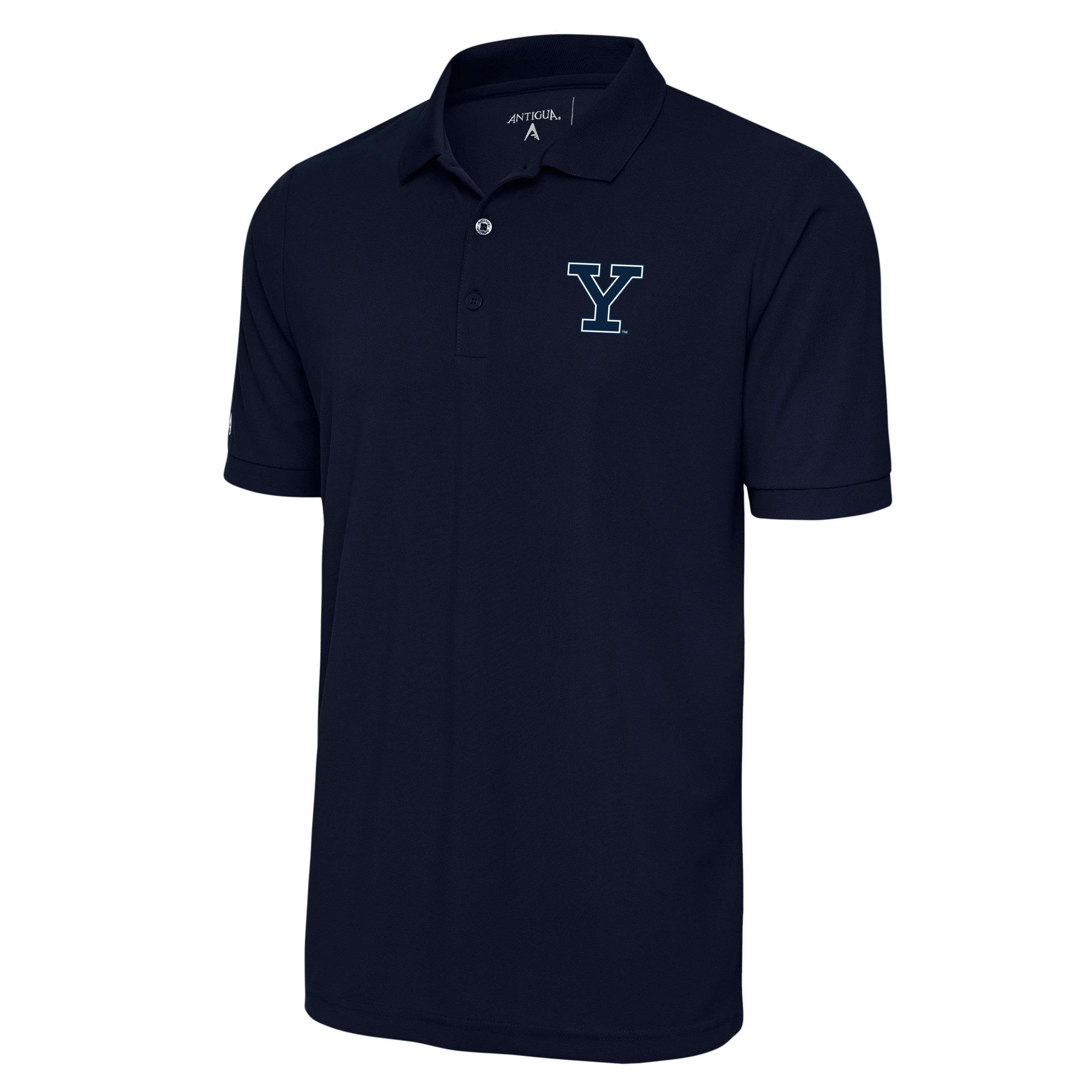 NCAA Yale University Mens Legacy Pique Polo