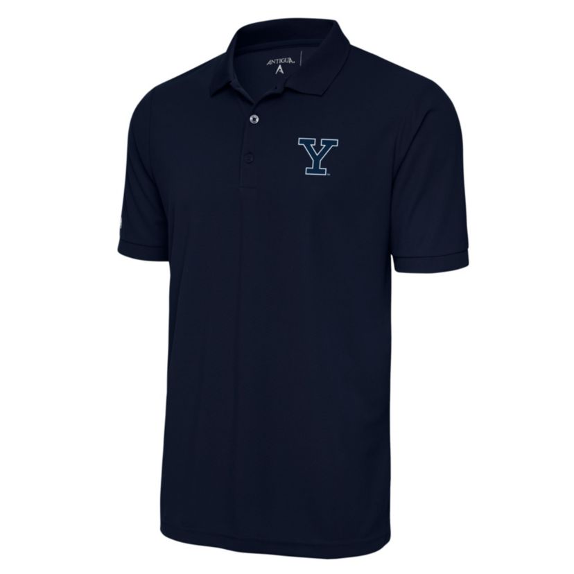 NCAA Yale University Mens Legacy Pique Polo
