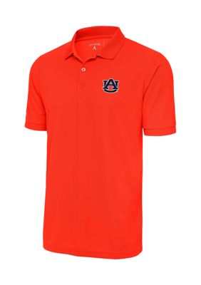 Antigua MLB Atlanta Braves Spark Short-Sleeve Polo Shirt - M