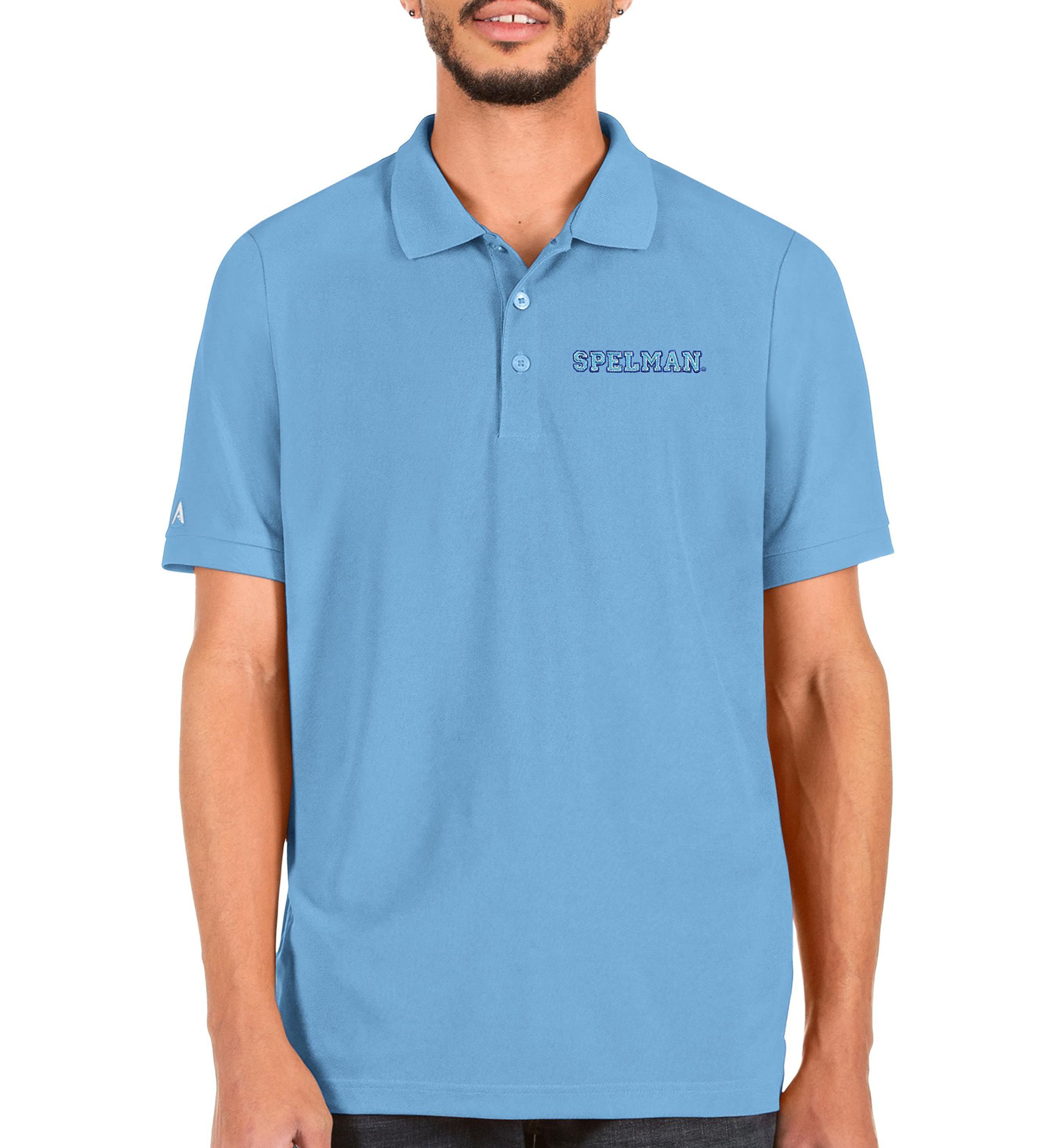 Spelman College Jaguars NCAA Spelman NCAA Jaguars Legacy Pique Polo