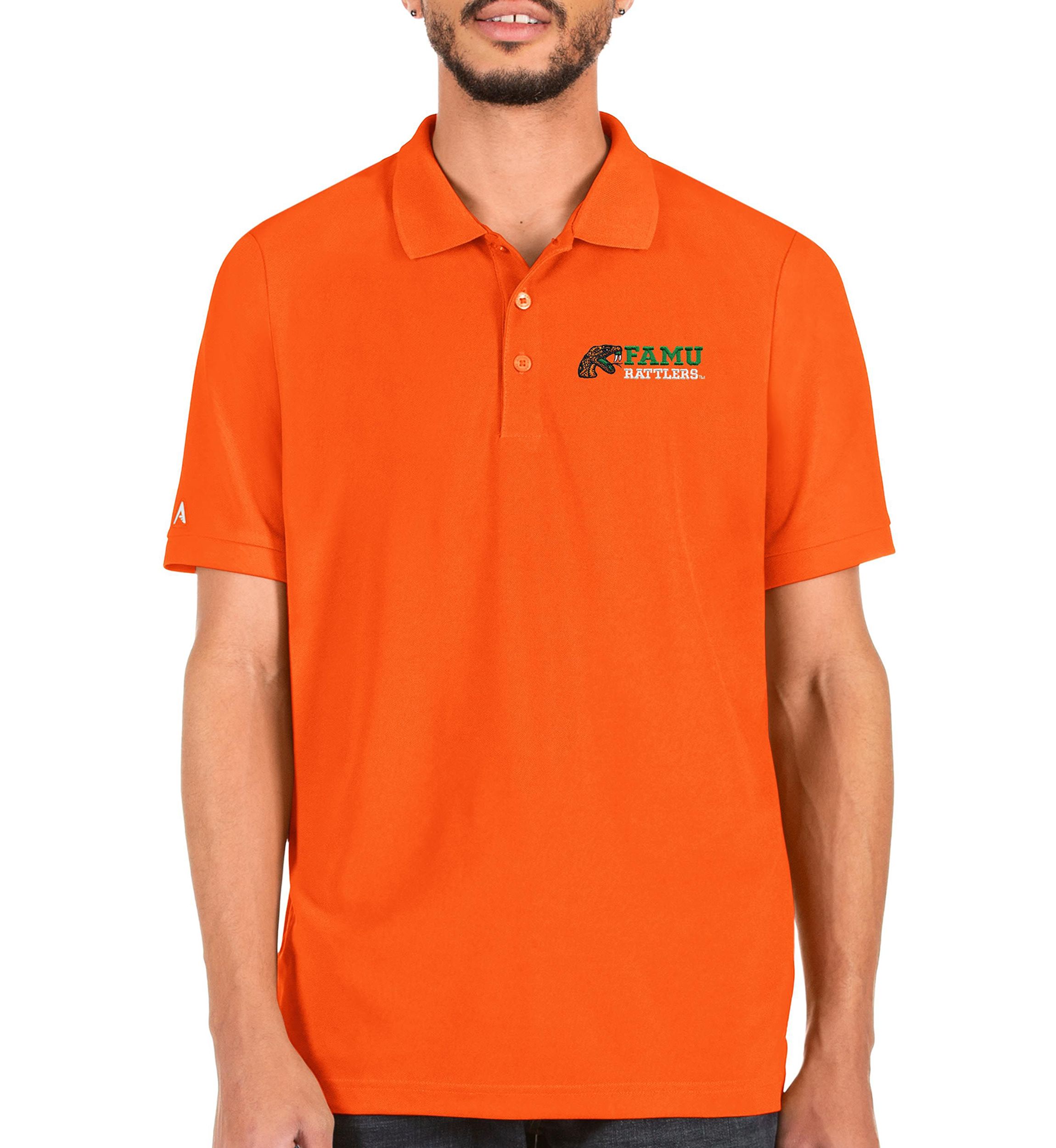 NCAA Florida A&M Rattlers Legacy Pique Polo