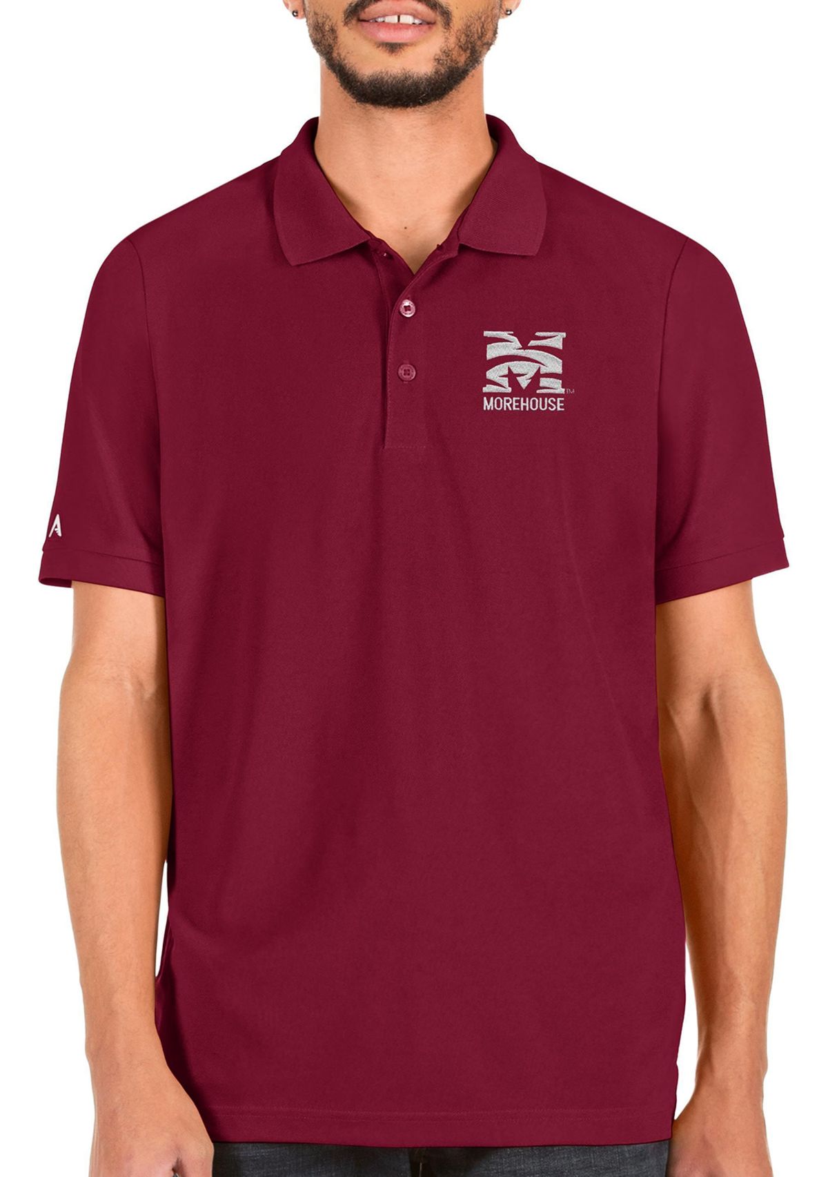 Morehouse Maroon Tigers NCAA Morehouse Tigers Legacy Pique Polo
