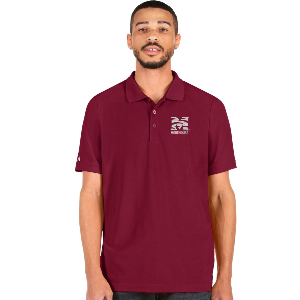 Morehouse Maroon Tigers NCAA Morehouse Tigers Legacy Pique Polo