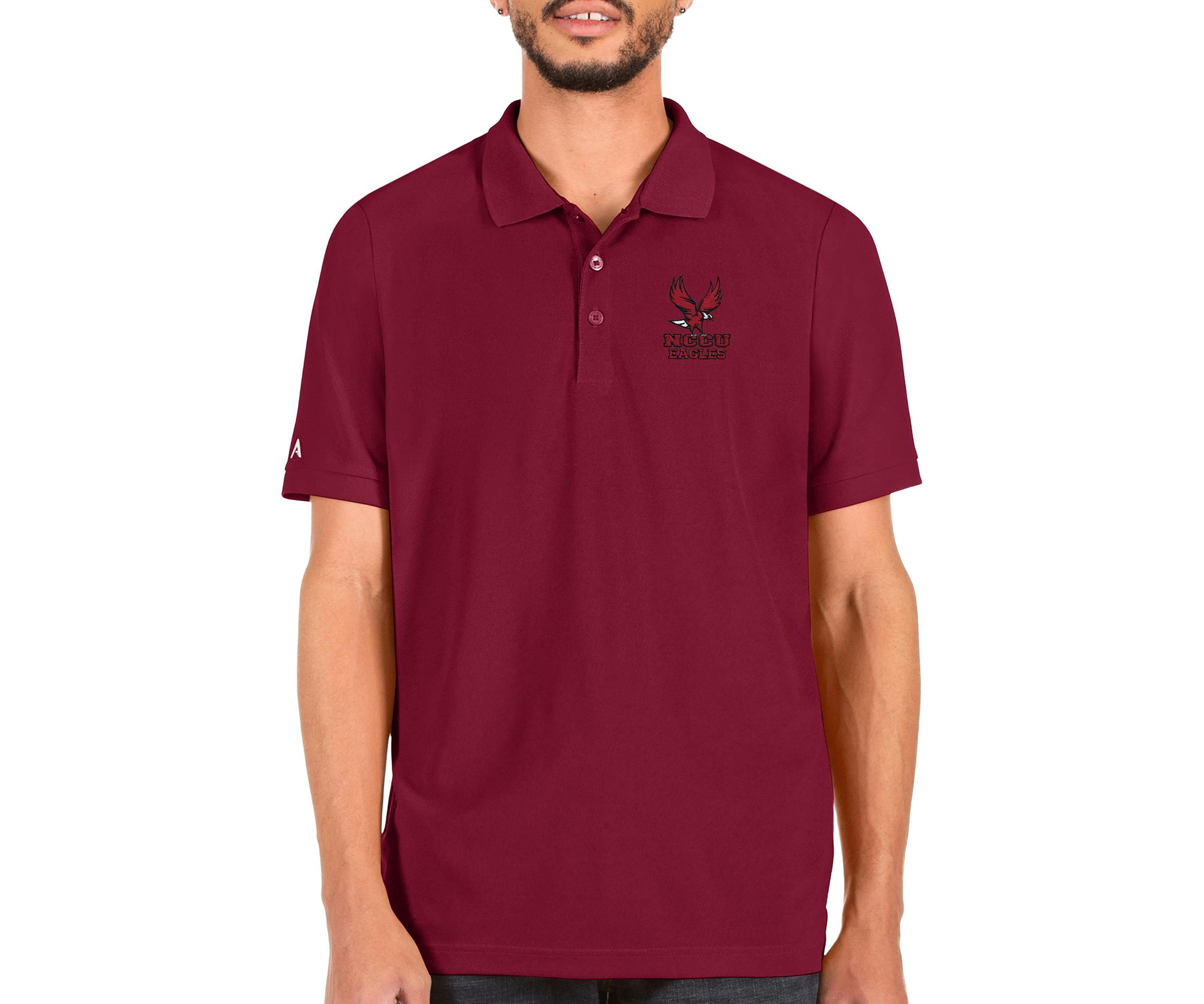 NC Central Eagles NCAA North Carolina Central Eagles Legacy Pique Polo