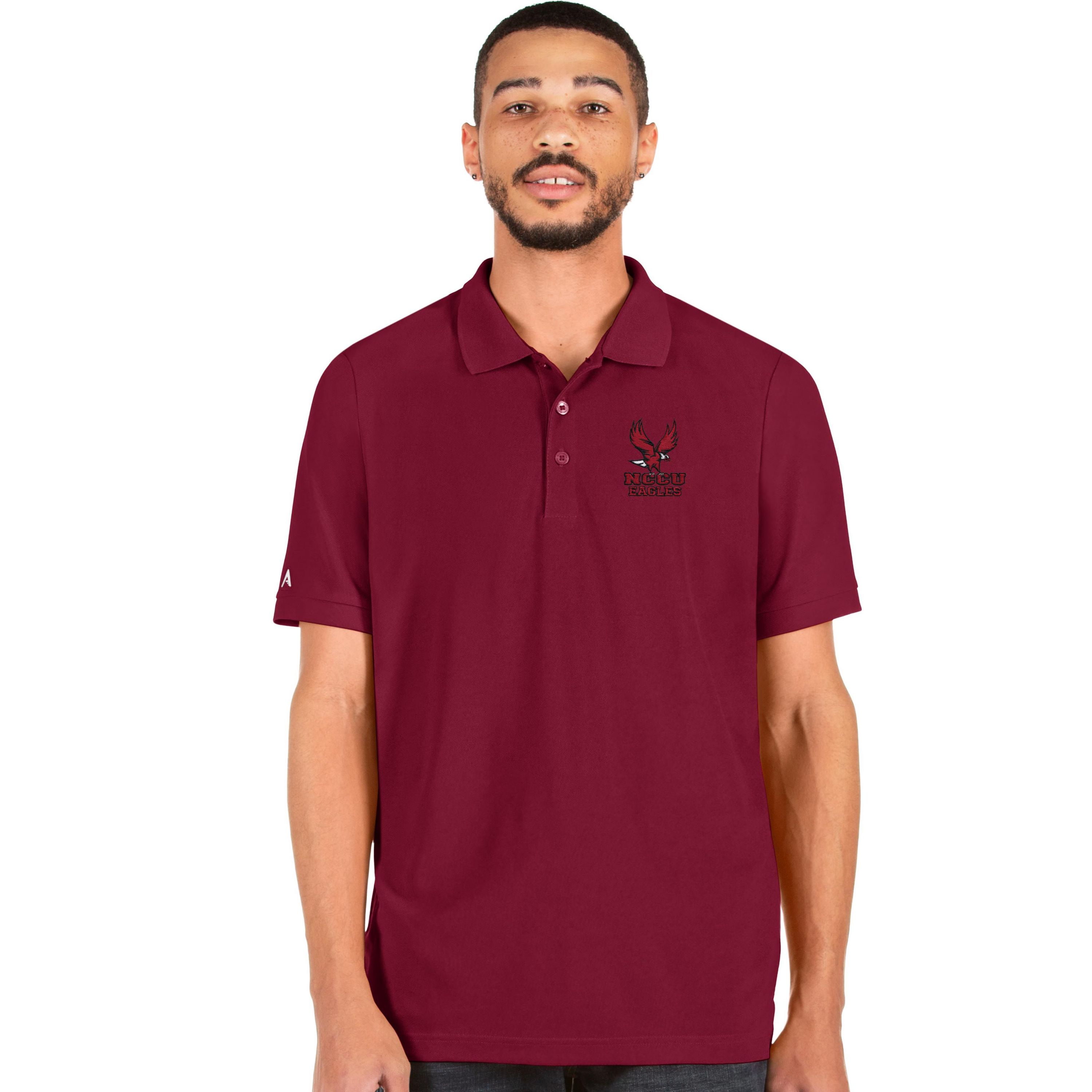 NC Central Eagles NCAA North Carolina Central Eagles Legacy Pique Polo