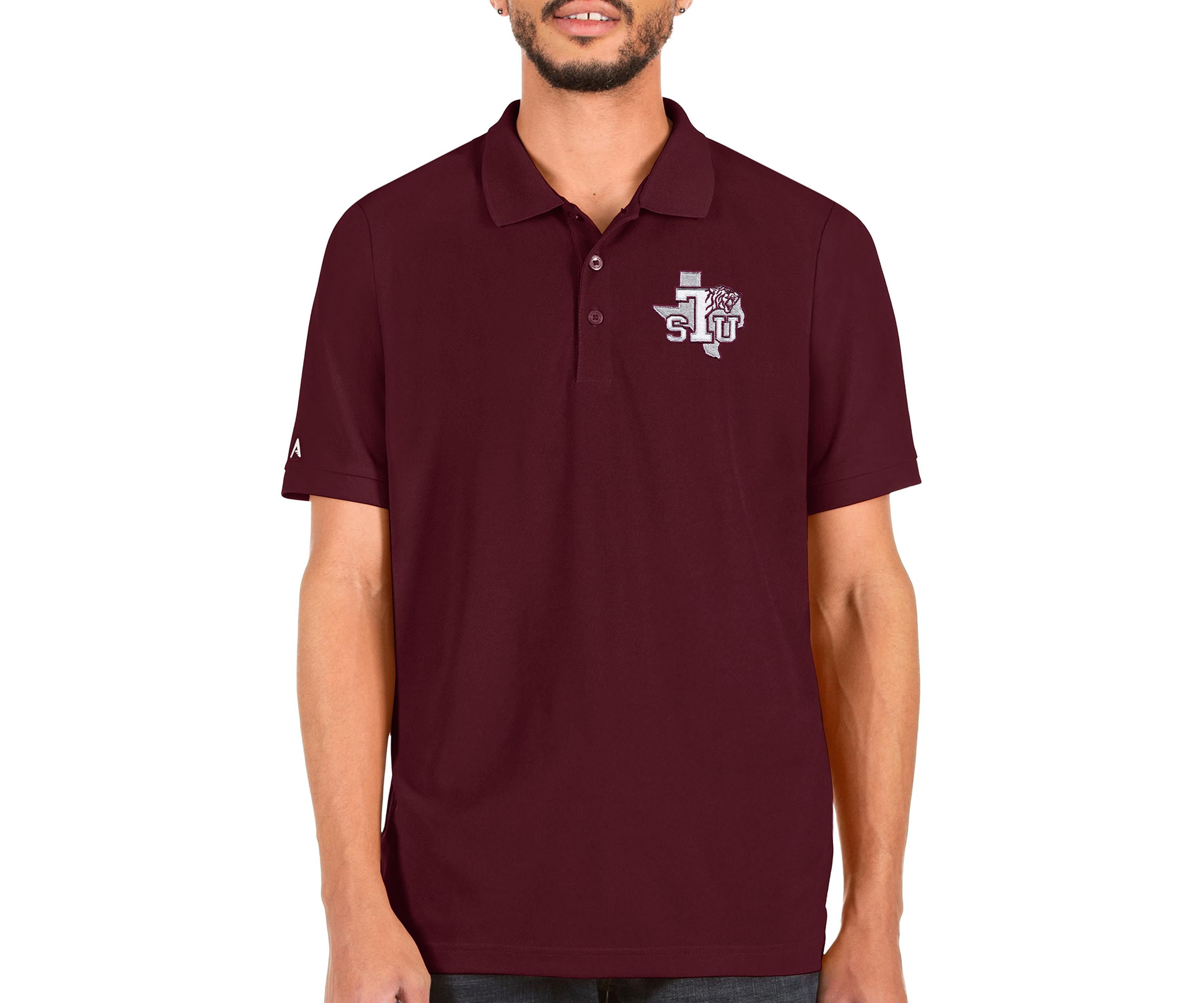 NCAA Texas Southern Tigers Legacy Pique Polo