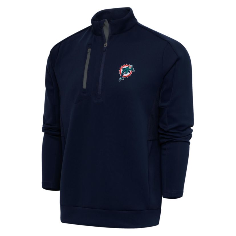 NFL Miami Dolphins Mens Generation 1/4 Zip Pullover